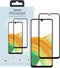 Selencia Galaxy A34 (5G) - Gehard Glas Screenprotector - 9H Krasbestendig - Zwart