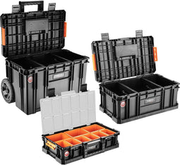 Neo 84-066 - Modulaire set II - 3 modules 9 containers 78L 35 kg - Zwart