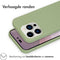 iMoshion Hoesje Geschikt voor iPhone 14 Pro Hoesje Siliconen - iMoshion Color Backcover - groen