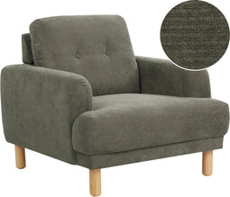Fauteuil TUVE Corduroy Donkergroen