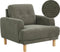 Fauteuil TUVE Corduroy Donkergroen