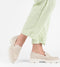 PS Poelman SOPHIE - Dames Chunky Loafers - Nubuck Suède - Licht Beige - Maat 41