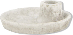Dijk natural collections - Dinnercandle holder cement 12x12x4 cm