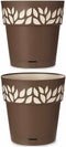 Zelfwaterende bloempot Stefanplast 3920311 Beige Bruin Plastic 29 x 29 x 29 cm