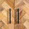 Liviza Visgraat kast Vicent - Mangohout - Rechthoek Hout - 200 cm , 105 cm , 45 cm