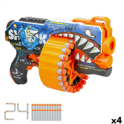 Pistool met pijltjes Colorbaby 31 x 21 x 14 cm 4 Stuks