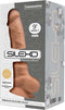 Dildo Dual Density Mod. 1 - 9 Caramel