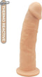 Dildo met Zuignap Real Love 19 cm - Beige