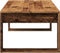 vidaXL - Salontafel - 102x50x35 - cm - bewerkt - hout - oude - houtkleurig