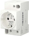 DIN-rail Wandcontactdoos - Randaarde - 230V AC - 16A - 6000A - Acti9 - Schneider Electric - A9A15310