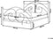 DINARD - Tweepersoonsbed - Wit - 160 x 200 cm - Metaal