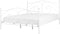 DINARD - Tweepersoonsbed - Wit - 180 x 200 cm - Metaal