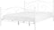 DINARD - Tweepersoonsbed - Wit - 180 x 200 cm - Metaal