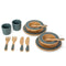 Diner Set Smaragdgroen