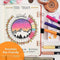 Dingbats A5+ Wildlife Orange Tiger Notebook - Graph