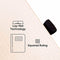 Dingbats A6 Pocket Wildlife Brown Bear Notebook - Graphed