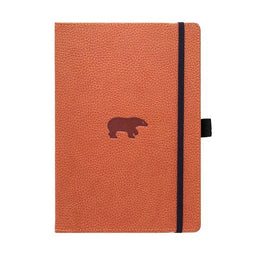 Dingbats A6 Pocket Wildlife Brown Bear Notebook - Lined