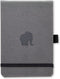 Dingbats A6 Pocket Wildlife Grey Elephant Notebook - Dotted