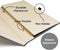 Dingbats A6 Pocket Wildlife Grey Elephant Notebook - Dotted