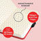 Dingbats A6 Pocket Wildlife Red Kangaroo Notebook - Plain