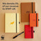 Dingbats A6 Pocket Wildlife Red Kangaroo Notebook - Plain