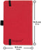 Dingbats A6 Pocket Wildlife Red Kangaroo Notebook - Plain