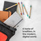 Dingbats A6 Pocket Wildlife Red Kangaroo Notebook - Plain