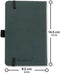 Dingbats A6+ Wildlife Green Deer Reporter Notebook - Graphed