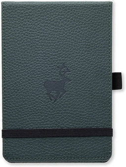 Dingbats A6+ Wildlife Green Deer Reporter Notebook - Plain