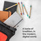 Dingbats A6+ Wildlife Grey Elephant Reporter Notebook - Plain