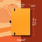 Dingbats* Earth A5 Notitieboek - Tangerine Serengeti Stippen - Bullet Journal met 100 gsm Inktvrij Papier - Schetsboek met Harde Kaft, Genummerde pagina's, Index- en sleutelpagina's