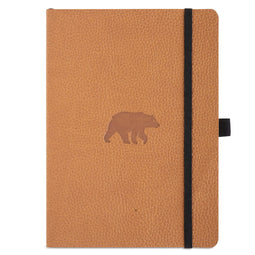 Dingbats* Notitieboek A5 Soft Cover Brown Bear - Gelinieerd