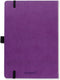 Dingbats* Notitieboek A5+ Wildlife Purple Hippo - Gelinieerd