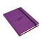 Dingbats* Notitieboek A5+ Wildlife Purple Hippo - Gelinieerd