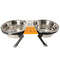 DINGO bowls on stand - bowl for dogs and cats - 2 x 240 ml