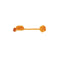 DINGO Energy Ball with Braided Handle - Dog Toy - 34cm