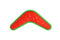 DINGO rubber TPR boomerang 23cm - dog toy - 1 piece