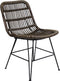 Dining Stoel Rotan Brown