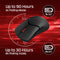 HyperX Pulsefire Saga Pro - Draadloze Gaming Muis - 16 Gripcombinaties - 26K DPI