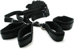Pipedream Fetish Fantasy Bondage - Boeien Bed Bindings Restaint Kit zwart