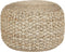 DINNI - Poef - Beige - Jute