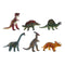 Dinosaurus DKD Home Decor 6 Onderdelen 36 x 12,5 x 27 cm