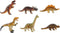 Dinosaurus DKD Home Decor Zacht (6 pcs)