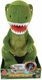 Dinosaurus Knuffel Tyrannosaurus - geluid en licht - ± 39 cm