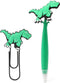 Dinosaurus Mega Paperclip met Pen