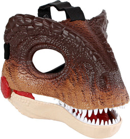 Dinoworld Dinosaurus Masker met Geluid, 22cm.