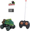 Dinoworld Dinosaurus RC Bestuurbare Auto met Licht, 12,5cm.