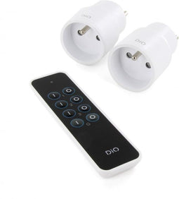 DiO Kit met 2 nano stekkers en afstandbediening 2300W wit