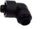 Alphacool Eiszapfen 16/10mm - Compression fitting 90° rotatable G1/4 - Zwart