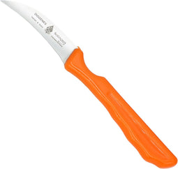 Diogenes Solingen Champignonmesje 6cm - Oranje - RVS - Ergonomisch